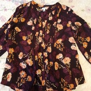 3 for $25: Croft and Barrow Floral Top - NWT